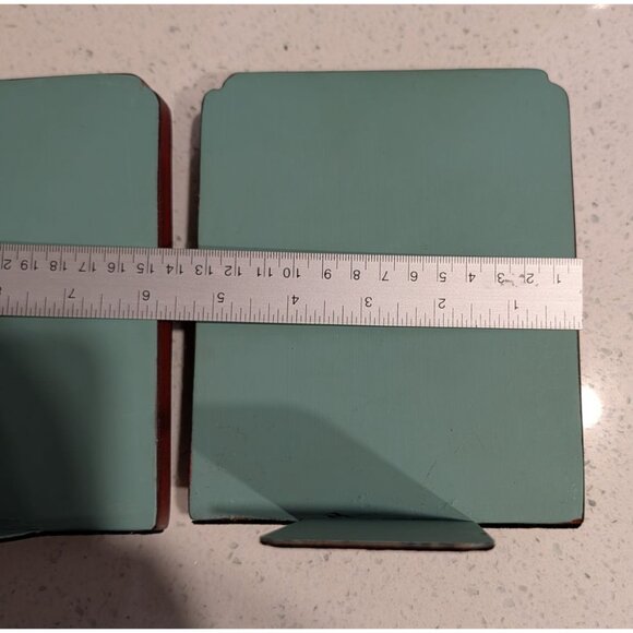 Borghese Hollywood Regency Bookends Floral Bird Motif - Picture 7 of 10